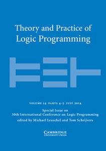 Theory and Practice of Logic Programming, Volume 14 - Special Issue 4-5, 2014