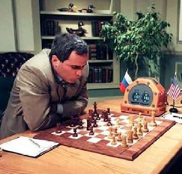 1997 : Garry Kaparov (Russie) vs. DeepBlue (Etats Unis)